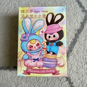 baby three macaron cute bunny